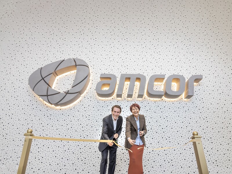 Nieuw Amcor innovatiecentrum voor verpakkingsdesign geopend