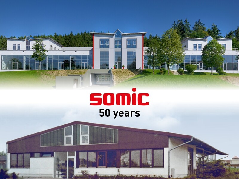 SOMIC viert 50ste verjaardag op Fachpack 2024
